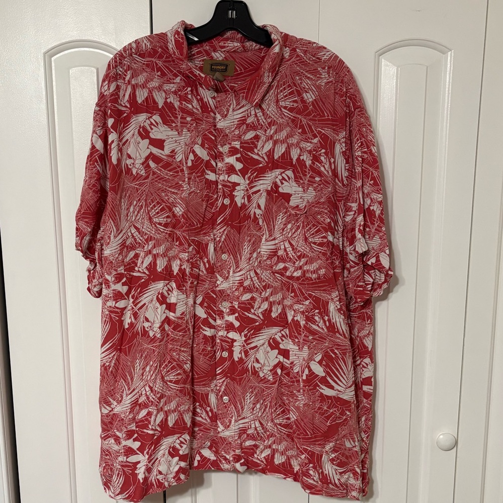 Foundry men’s 2XL casual button down